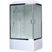 Душевая кабина Royal Bath RB8100BP3-WC-CH-L (белое/матовое)